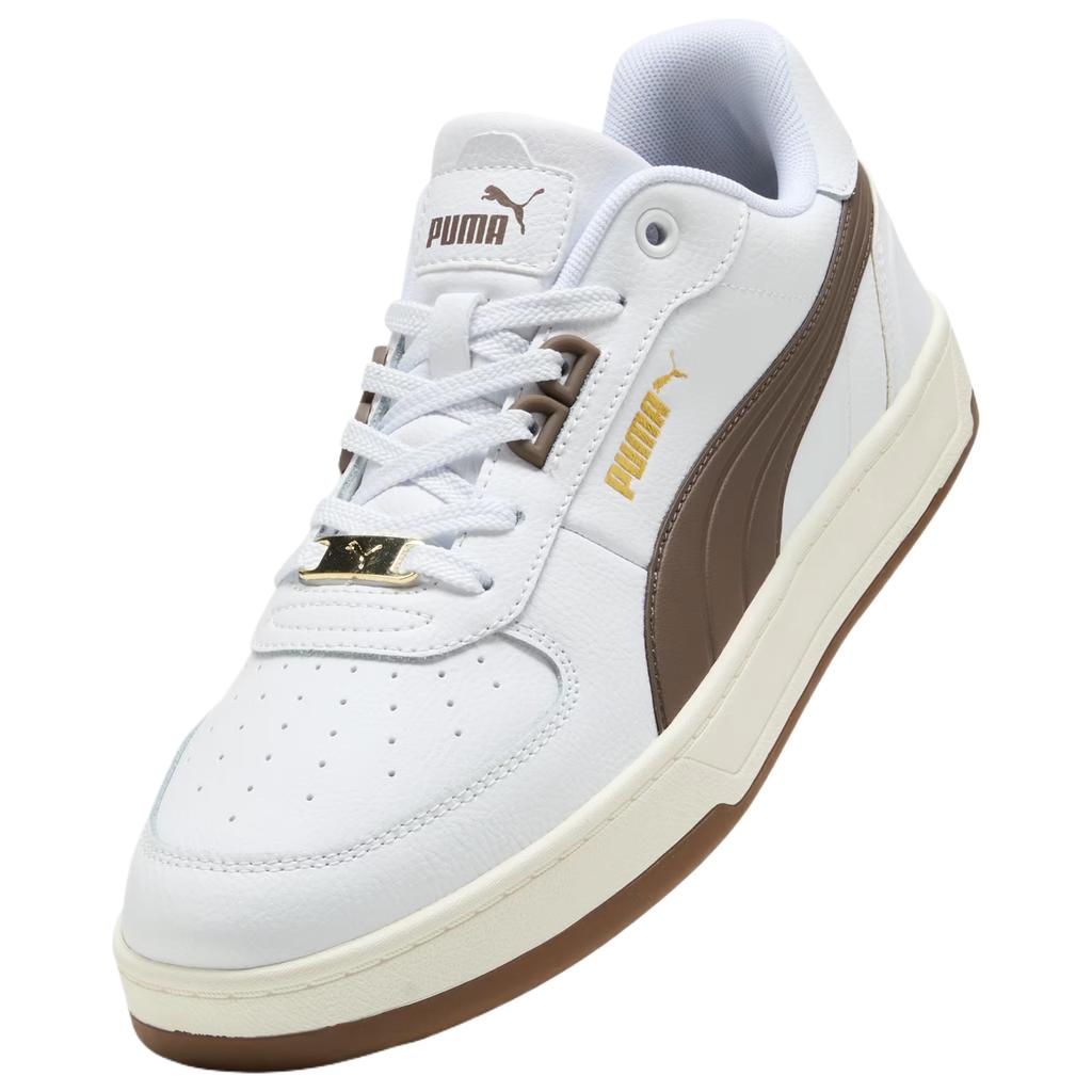 Puma Caven 2.0 Lux White Flat Bronze Gum Men Sneakers 395016-19