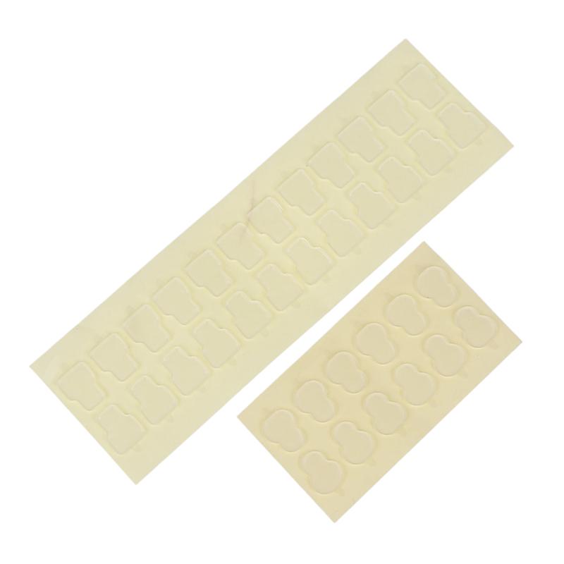 2 Pcs Model Same Nano Adhesive Doll Ornament Nano Double Sided Tape Transparent High Viscosity Strong Fixed Patch