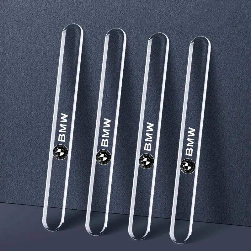 Car Door Edge Protection Strips Anti Scratch Rearview Mirror Anti-collision Sticker For BMW E90 320 318i 320i 325i 320d X1 328xi