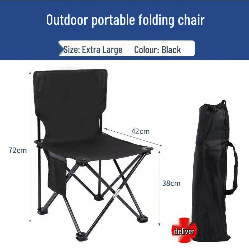 Portable Ultra-Light Outdoor Folding Chair/Stool for Camping & Fishing
