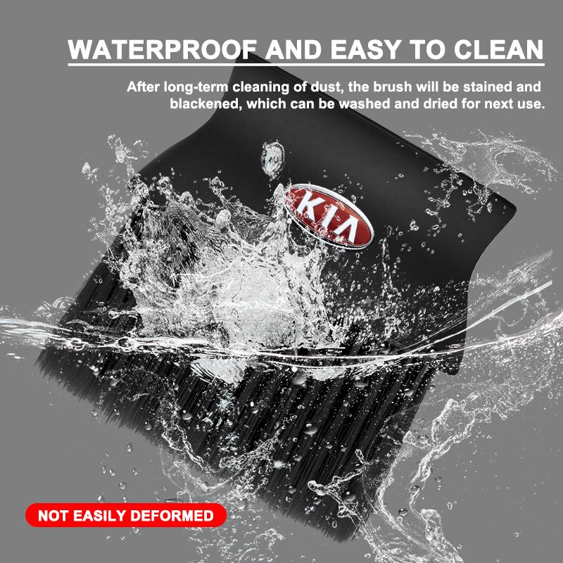 Car Dedusting Brush Air Outlet Cleaning Brush Car Accessories For KIA Ceed Rio Sportage R K2 K3 K4 K5 K6 Soul Opeima Ceed Sorento Cerato