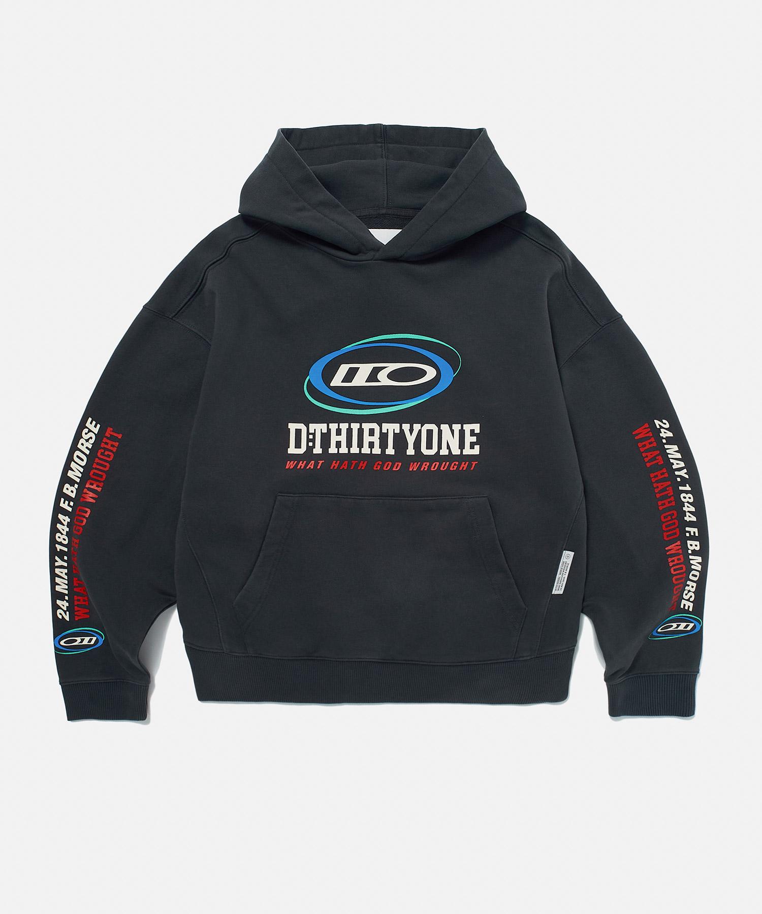 Dirty One Multi Circle Pigment Hoodie (Charcoal) Charcoal/1
