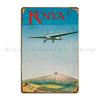 Keny Vintage Travel Poster Metal Sign Plaques Customized Cinema Bar Mural Tin Sign Poster