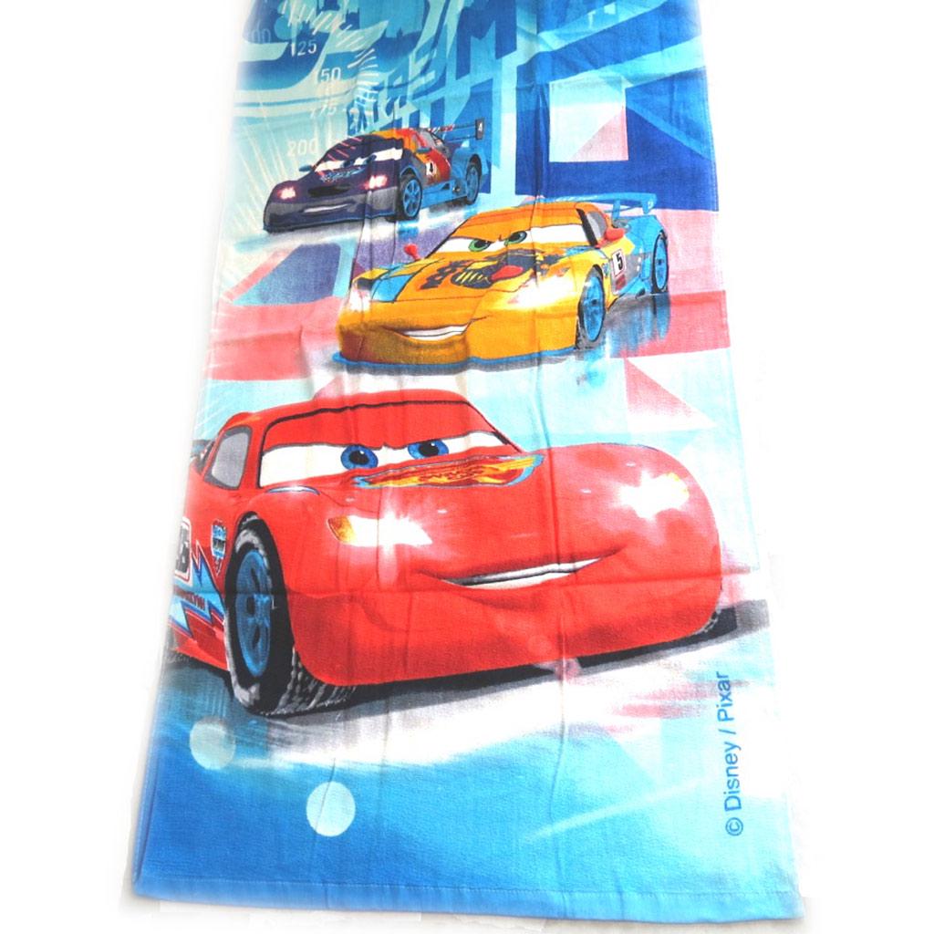Cars [M3345] - Strandtuch 'Cars' blau rot (70x140 cm)