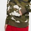 Nike camouflage sports zipped hooded jacket 'Green' Men's BV3625-222