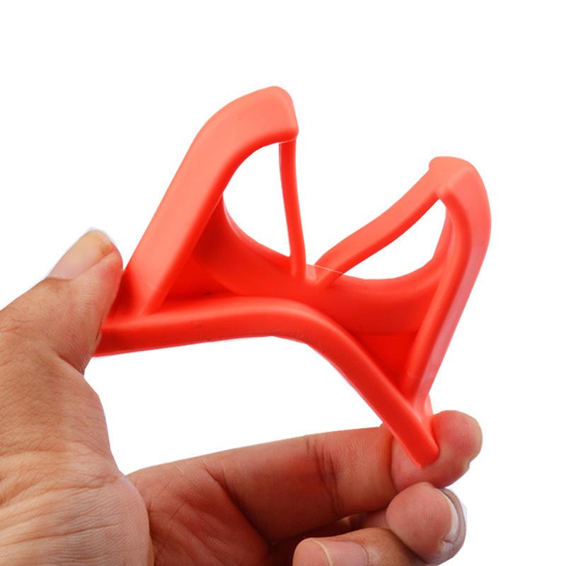 Fishing Rod Display Rack No Punch Vertical Silicone Bracket Fixing Rack Fishing Rod Collection Rack Fishing Tools Accessories