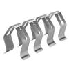 4 Stücke Küche Edelstahl BBQ Thermometer Sonde Clips Halter 3-Loch Klemmen