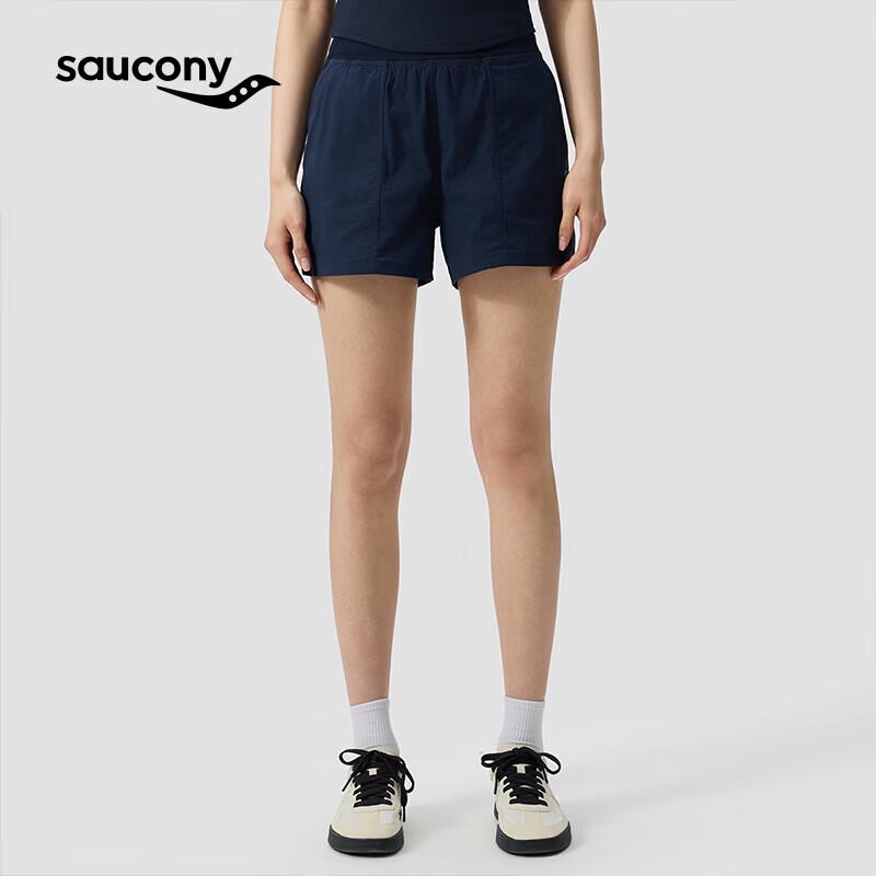 Saucony Women s Lightweight Breathable Woven Sports Shorts M