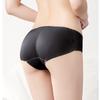 Hip Lifting Panties Women Padded Padding Low Waist ocks , S Size Black