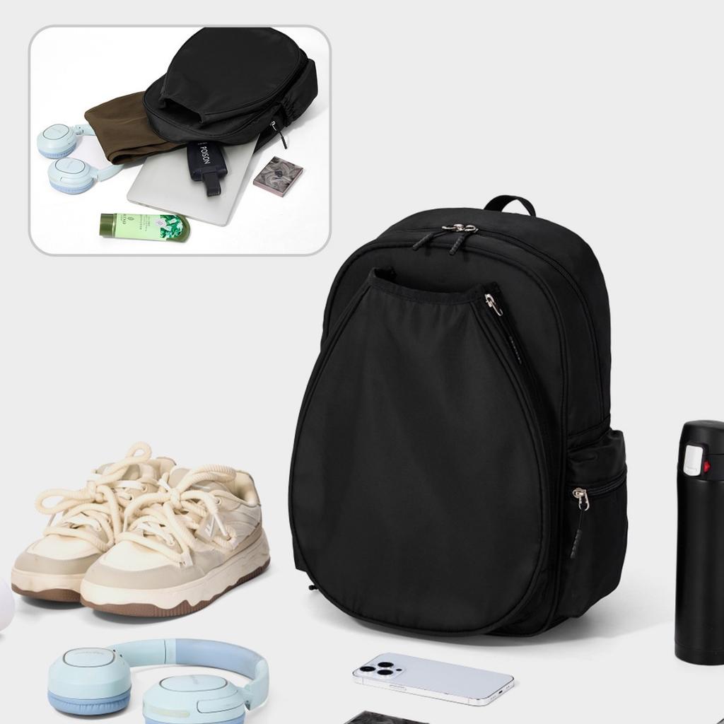 Schoolbag Sports Bag Badminton Bag Professional Racket Bag Backpack Men's Bag Large Capacity Backpack Tennis Bag Waterproof Women's Model