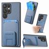 Foldable Kickstand Cards Solt Wallet Case For Samsung Galaxy S24 Ultra S23 S22 Plus S21 FE A14 A24 A34 A54 A15 A05 A55 A35 Bag