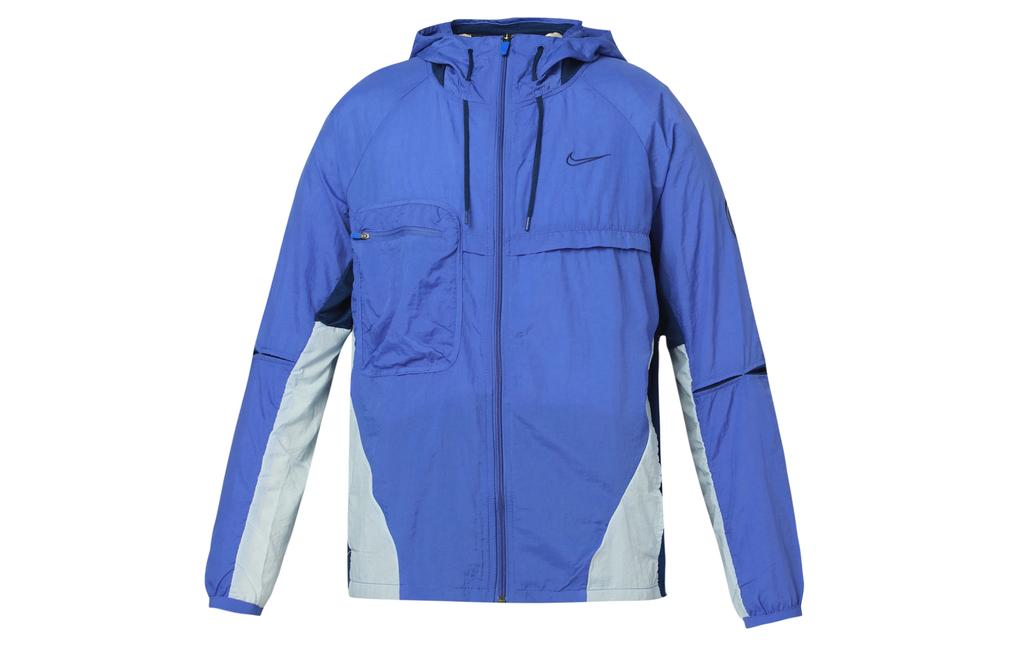 Nike Jackets Men's Cosmic Blue Hooded Moderate Other CU5000-430