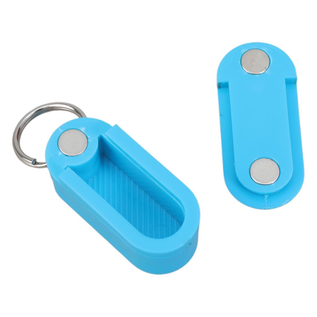 Durable Pills Box Dispenser Keychain Organizer Portable Pills Holders Case Keyring for Outdoor Travel Camping Keyholder