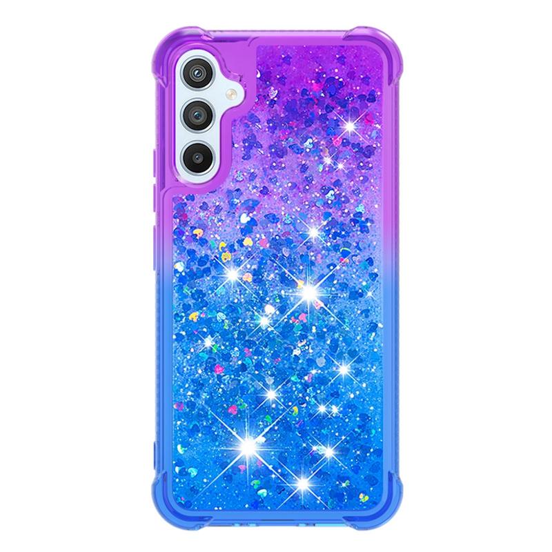 

Чехол A54 A34 A14 5G с мультяшным блестящим жидким песком для Samsung Galaxy A54 A34 A14 5G A24 A04S A 04 A04E, чехол для телефона Funda for Samsung A04E
