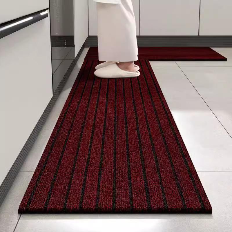 Water Absorbent Anti-Slip Oil-Proof Kitchen Floor Mat - Wash-Free, Dirt-Resistant Full Coverage Entryway Mat
