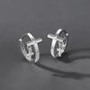 Stud Earrings Men's Trendy Ear Buckles Personalized Versatile Earrings Women's High-end Jewelry Accessories Earrings