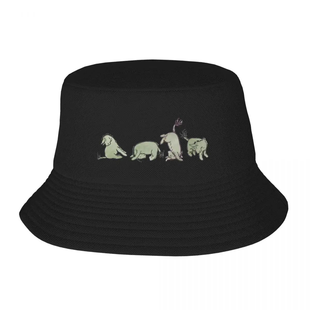 New Eeyore Tumble Bucket Hat Dropshipping Dad Hat Sunscreen Caps For Unisex Womens