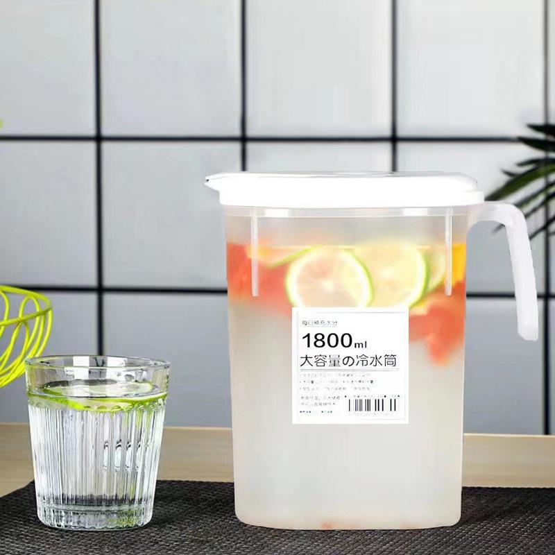 

Бытовой Чайник Большой Емкости для Приготовления Чая Высокотемпературный для Хранения Воды Летний Напиток Холодный Чайник 1800ml
