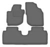 Velour Graphite Car Mats For: Mazda MPV II LW Minivan (1999-2006)