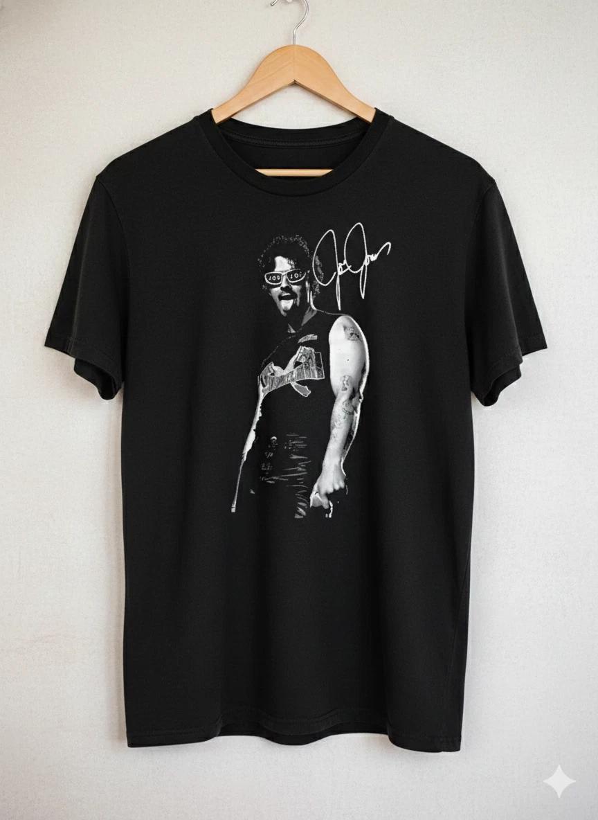 Unisex Adult Vintage Music Joe Jonas Signature Rock Band Graphic T-... M