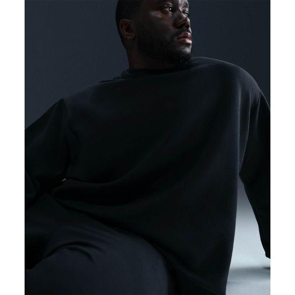 Nike Dri-Fit 24.7 Serie Lässiges Einfaches Rundhals Langarm Sweatshirt Herren Sweatshirt Schwarz Dunkelrauchgrau HQ6965-010