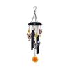 Vintage Chicken Wind Chime Metal Sunflower Chicken Wind Chime Outdoor Indoor Hanging Wind Chime for Garden Porch Terrace Farmhouse