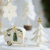 Xmas Tree Christmas Decoration White Christmas Tree Ornament Xmas Baubles  Scene Making