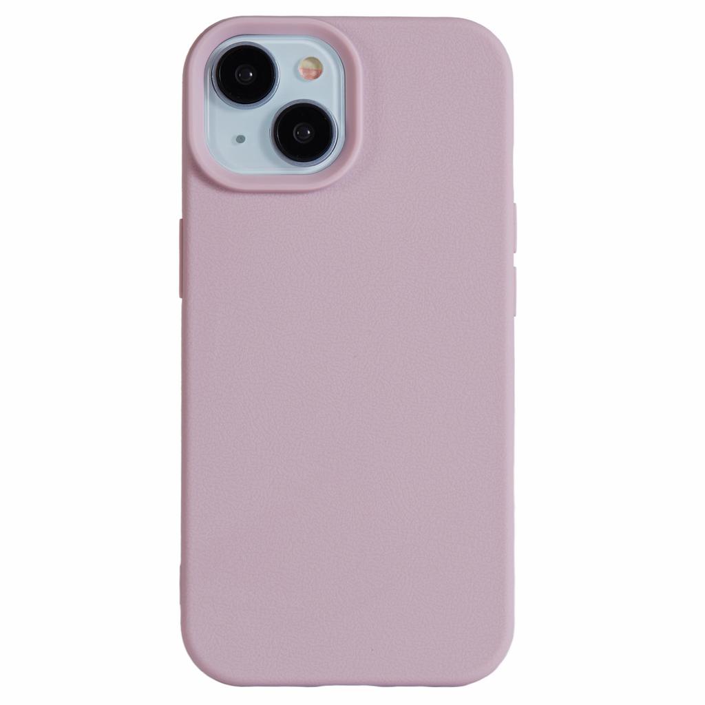 For iPhone 15 Case Litchi Texture TPU Shockproof Phone Cover