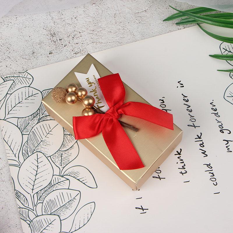 

European Golden Fruit Wedding Candy Box - Personalized Gift Packaging for Weddings, Engagements, Birthdays, and More Price for 1 empty box
