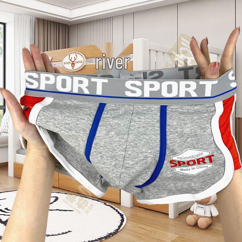 

Премиальные мужские хлопковые спортивные трусы-боксеры - Стильные и удобные L (95-115 lbs)