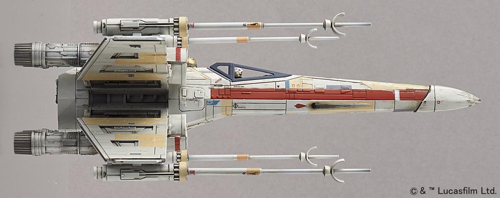 Star Wars Starfighter Red Squadron Spezifikation Sonderset Maßstab Plastikmodell X-Wing 1/72