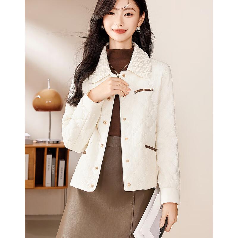 

Sisui Nianhua Women s Elegant Short Padded Jacket XL