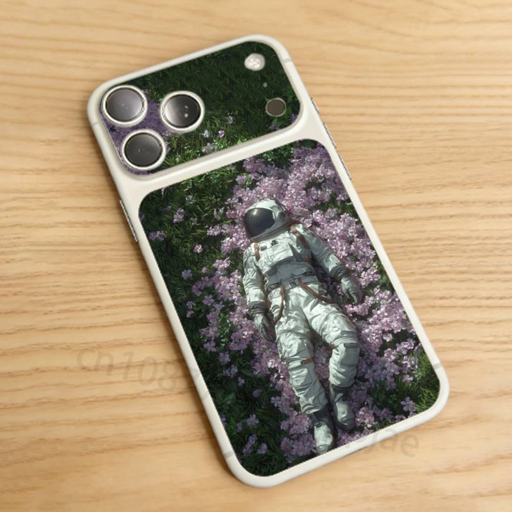 

Astronaut For iPhone 17 pro Max/ pro Full Cover Decal Skin Wrap Colorful Rear Protective Sticker Film iPhone17promax
