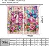Tenda Fantasy Bambini Unicorno Cavallo Rosa Farfalla Fiore Unicorno Oscurante Finestra per Bambini Ragazzo Ragazza Camera da Letto Soggiorno