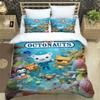 3D The-Octonauts Printed Bedding Sets Exquisite Bed Supplies Set Duvet Cover Comforter Set Bedding Set Luxury Birthday Gift