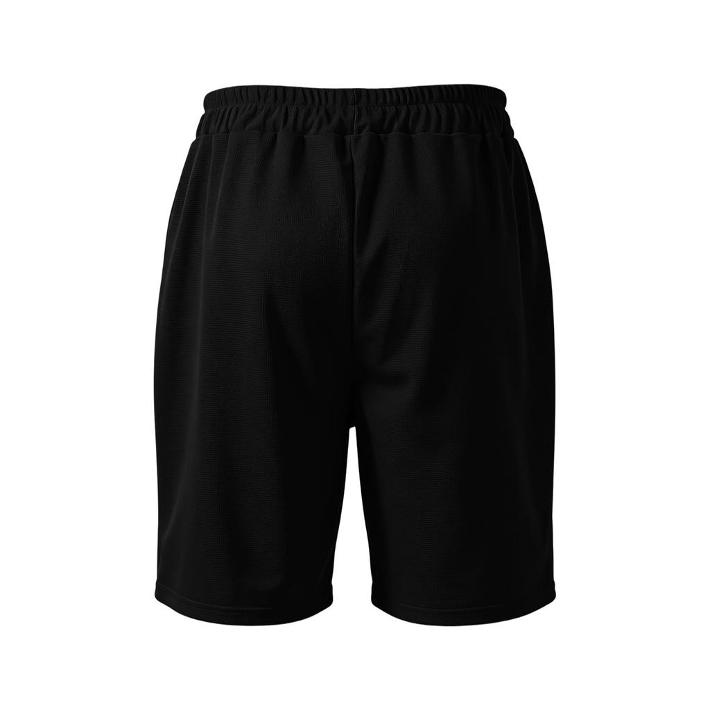 Mens Knit Sweat Shorts Casual Elastic Waist Stretch Workout Gym Shorts 7 inch Inseam Drawstring Running Shorts with Pockets