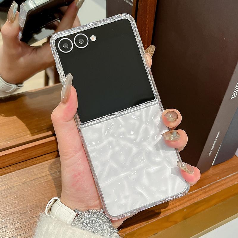 Flip7 Case For Samsung Galaxy Z Flip 7 Zflip7 Transparent Phone Protective Cover For Samsung Zflip 7 Shell