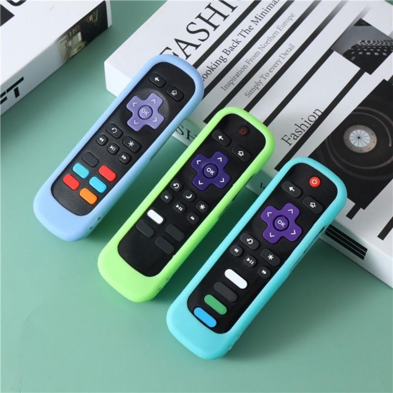 Soft Remote Skin Thickened Remote Protectors Silicone Case Easy Carrying Case Silicone Texture Suitable for Remote
