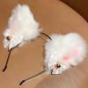 Cross-border Cat Ears Bell Headband - Sexy Cat Girl Plush Hair Accessories for Women, Christmas & Halloween