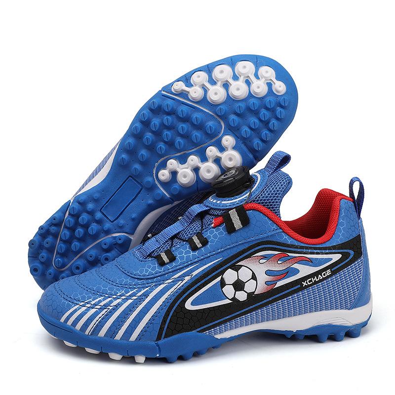 Children's football shoes boys' shoes new boys non-slip actual sports shoes students wear-resistant football shoes