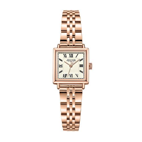 

[JULIUS] JULIUS Simple Square Women s Metal Watch JA-1354 D