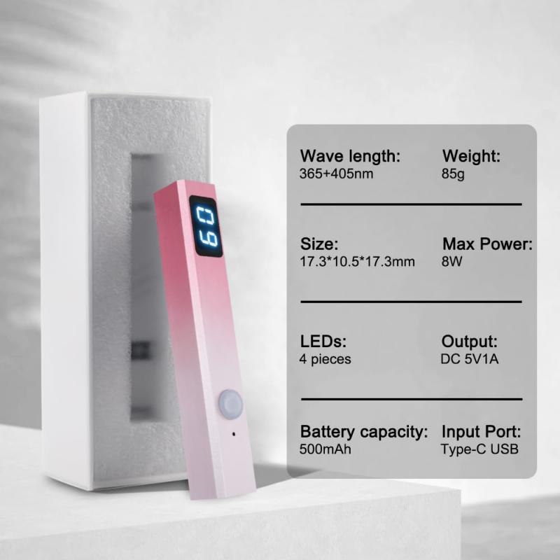 Pro UV Extension Kit: UV Lamp, Glue & Remover | Fast-Curing Invisible Bonds for Salon Results | Safe for Home/Salon