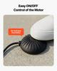 Drain Cleaner Machine 22m x 9.5mm, Sewer Snake Auger Manual Feed on Wheels, Portable Drain Cleaning Machine with 6 Cutters & Air-activated Foot Switch