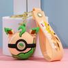 New Pokémon Figures Eevee Cartoon Keychain Cute Elf Ball Doll Male Female Couple Backpack Pendant Accessorie Decoration Toy Gift