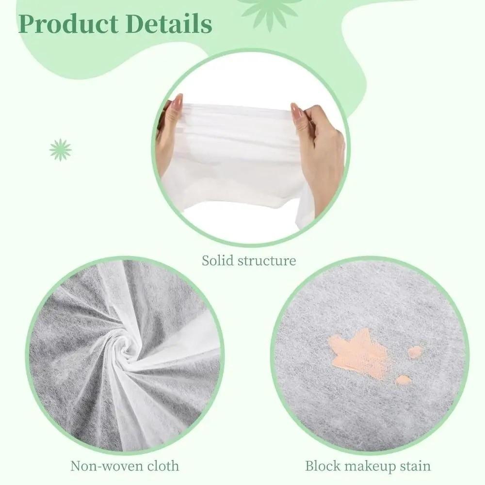 100Pcs Disposable Makeup Protector Hood Breathable Makeup Clothing Protector  Fitting Rooms