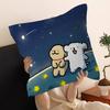 Simple-line Small Dog Personalized Pillow Dust Cover Bedroom Kids Party Decoration Pillowcase Birthday Children Gift