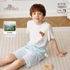 50S Modal Kids' Bear Print Short Sleeve Pajama Set