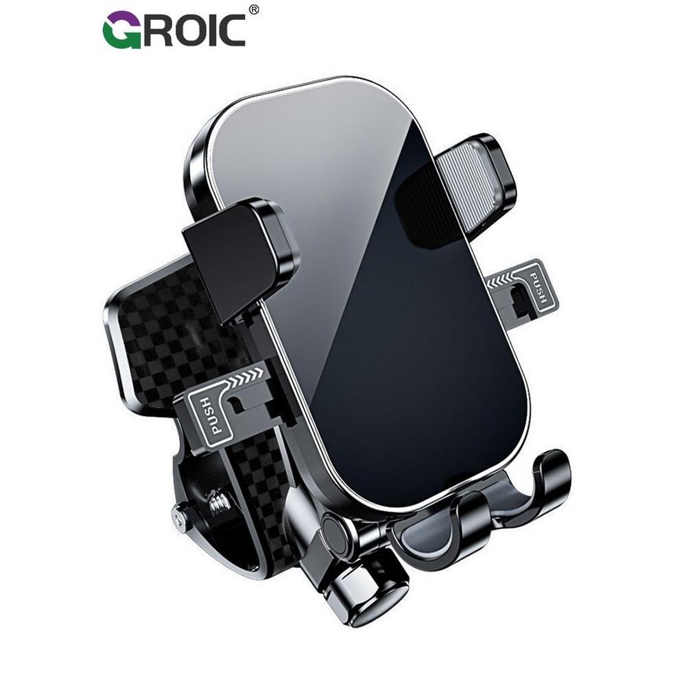 

Car Phone Holder Dashboard Cell Holder Mount Compatible with iPhone Android GPS Devices