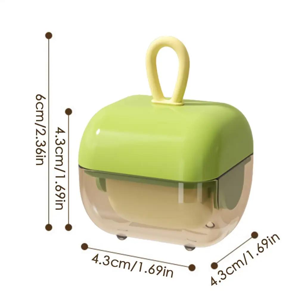 

Mini Reusable Washable Lint Roller Strong Adhesive Hair Sticking Machine Dust Removal Brush for Clothes Pets Furniture Cleaning зелений