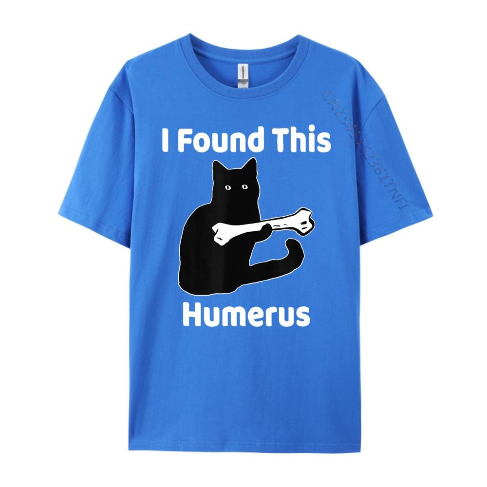 I Found This Humerus White Graphic Tee Funny Shirt England Style